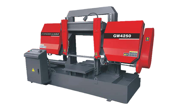 汉源GW4250双柱龙门卧式带锯床